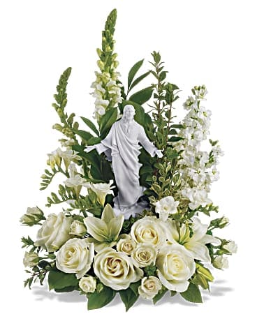 Teleflora's Garden of Serenity Bouquet Flower Arrangement