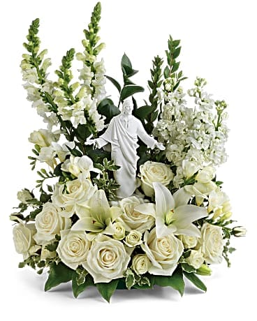 Teleflora's Garden of Serenity Bouquet Flower Arrangement