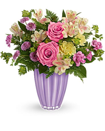 Teleflora's Enamored Elegance Bouquet - T21V205A ($109.76)