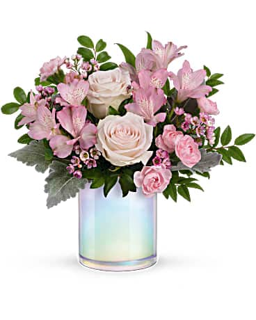 Teleflora's Pretty As A Pearl Bouquet T22E305A in Chicago IL