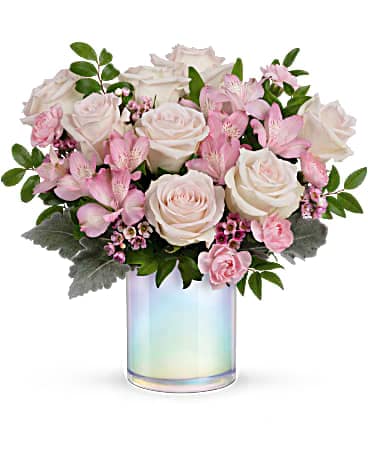 Teleflora's Pretty As A Pearl Bouquet T22E305A in Chicago IL