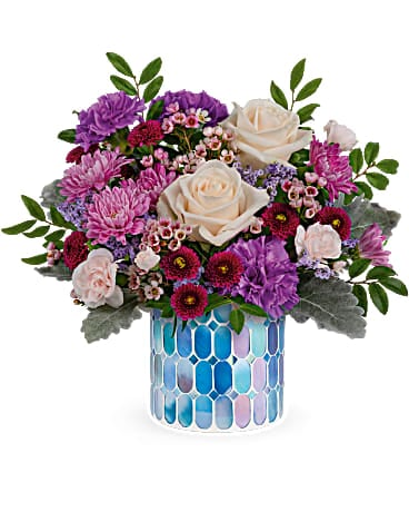 Teleflora's Blue Beauty Bouquet Bouquet