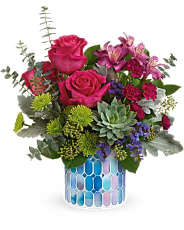 Teleflora's Watercolor Blooms Bouquet