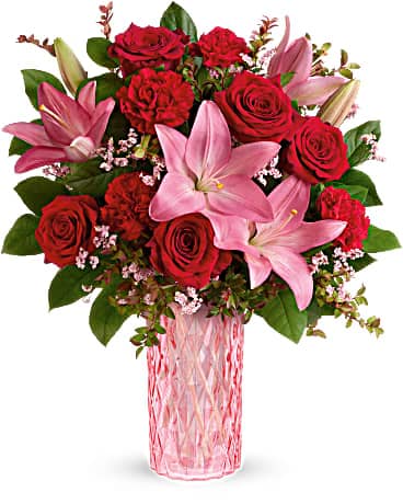 Teleflora's Romanced By Roses Bouquet Bouquet