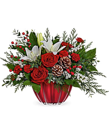 Teleflora's Winter Wilds Centerpiece