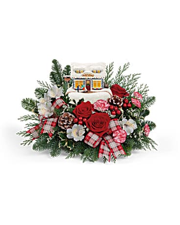 Make Merry TWR04-1 Christmas Floral Arrangement in Elkton, MD