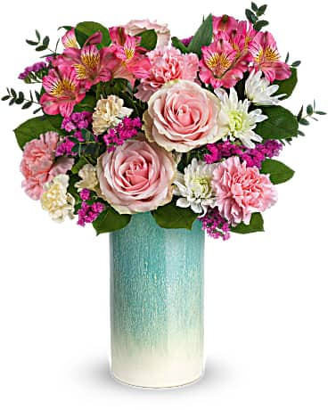 Teleflora's Sweet Aqua Bouquet Bouquet