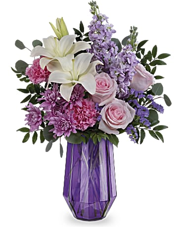 Teleflora's Lavender Whimsy Bouquet