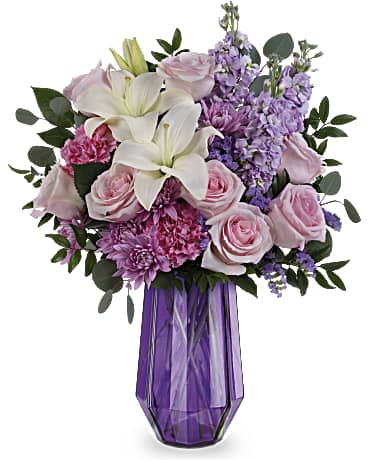 Teleflora's Lavender Whimsy Bouquet Bouquet