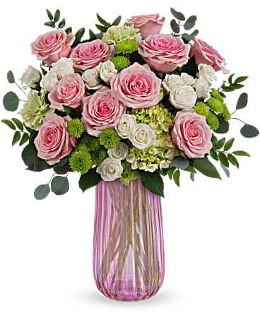 Teleflora's Pink Radiance Bouquet - T23M505 in Chicago IL - Soukal ...