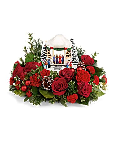 Thomas Kinkade's <br>Sweet Sounds Of Christmas Bouquet