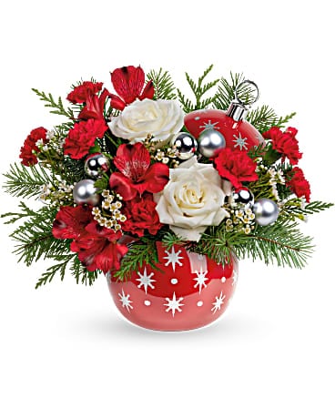 Teleflora's Peppermint Sticks Bouquet