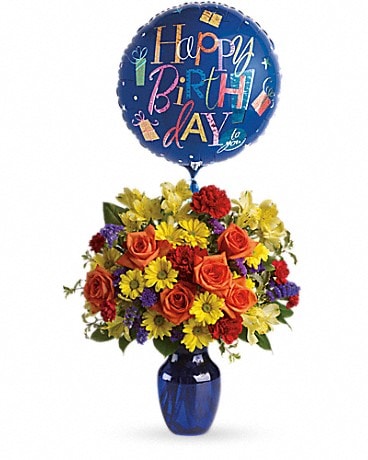Fly Away Birthday Bouquet Bouquet