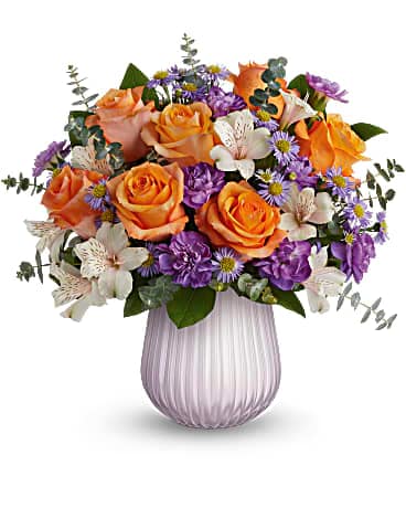 Teleflora's Lavender Luster Bouquet in Murrieta CA - Perky Petals ...