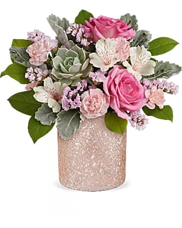 Teleflora's Shimmering Oasis Bouquet Bouquet