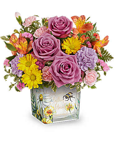 その他 flower Teleflora's Floral Buzz Bouquet in Forest MS - Blossoms In