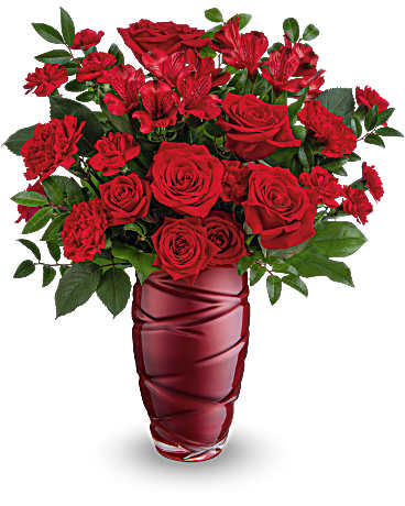 Teleflora's Love Blossoms Bouquet T25V110 in Chicago IL - Soukal