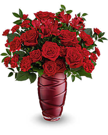 Teleflora's Love Blossoms Bouquet T25V110 in Chicago IL - Soukal