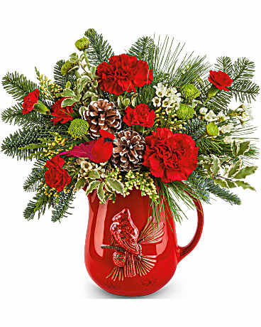 Teleflora's Festive Flight Bouquet in Logan UT - Plant Peddler Floral