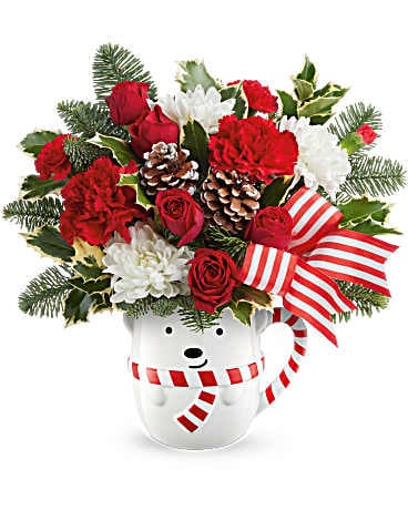 Teleflora's Send a Hug® Cozy Cub Wish Bouquet