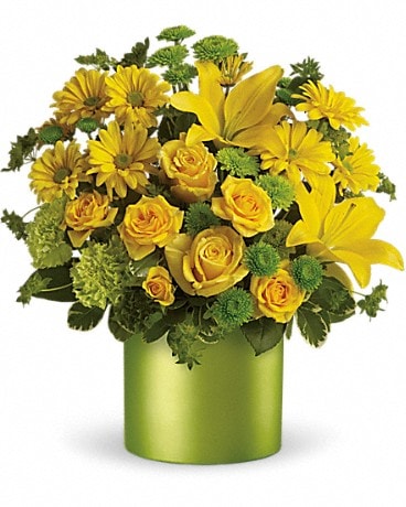 Teleflora's Say It With Sunshine Flower Arrangement