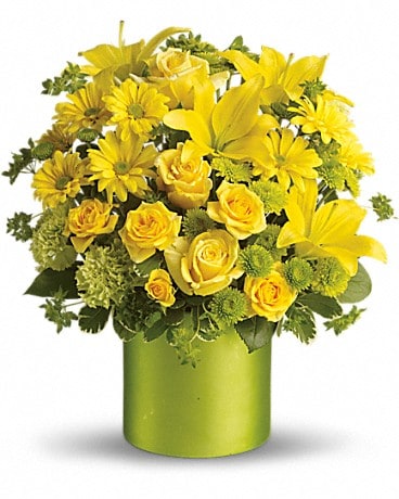 Teleflora's Say It With Sunshine Flower Arrangement
