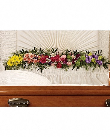 Glorious Memories Garland Sympathy Arrangement