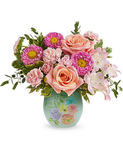 Country Basket Blooms in San Diego CA - Dave's Flower Box
