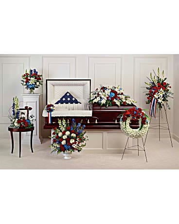 Distinguished Service Collection Sympathy Arrangement