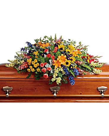 Magnificent Life Spray  Indianapolis Funeral Flowers