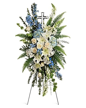 Teleflora's Eternal Grace Spray Sympathy Arrangement