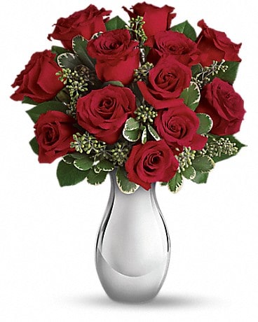 Teleflora's True Romance Bouquet with Red Roses in Sudbury ON - Lougheed  Flowers