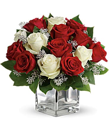 Be My Girlfriend 50 Roses (customize your own ribbon) - Cassablanca Flowers