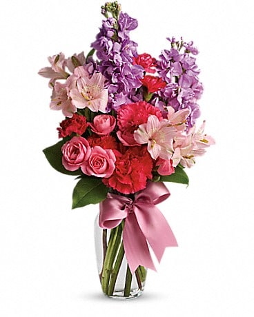 Pink Butterfly Bouquet by Teleflora