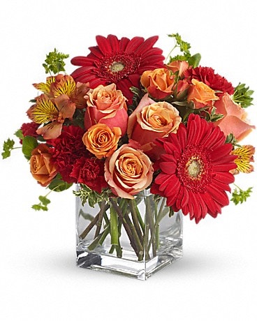 Punch Of Color Bouquet - Teleflora