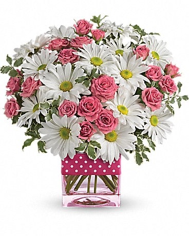 Teleflora's Polka Dots and Posies Bouquet