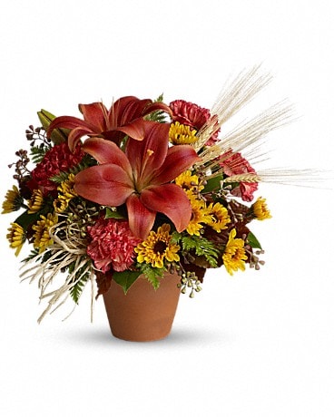 Warm Welcome Flower Arrangement