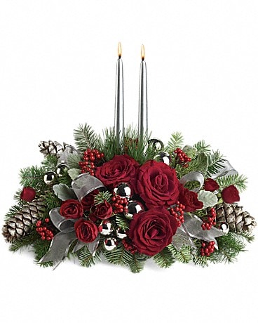 Christmas deals floral baskets