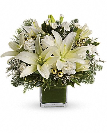 Teleflora's Diamonds & Icicles Bouquet