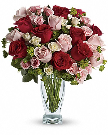 Cupid's Creation with Red Roses by Teleflora Bouquet