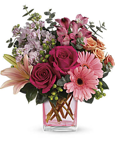 Teleflora's Painterly Pink Bouquet in Colorado Springs CO - Skyway  Creations Unlimited, Inc