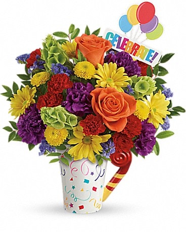 Teleflora's Celebrate You Bouquet(T601-7A) Bouquet