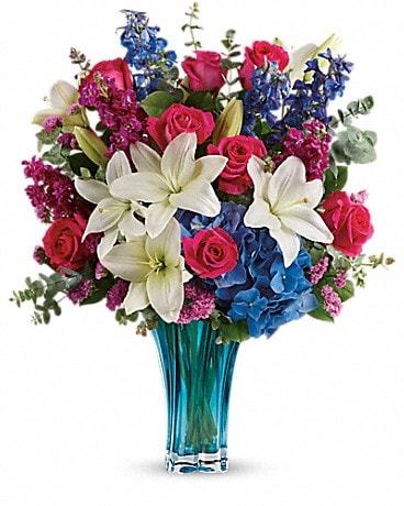 Teleflora's Ocean Dance Bouquet (T601-9A) in Chicago IL - Soukal Floral ...