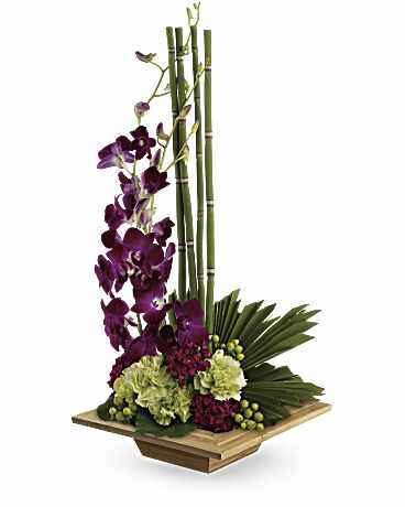 Zen Artistry Flower Arrangement