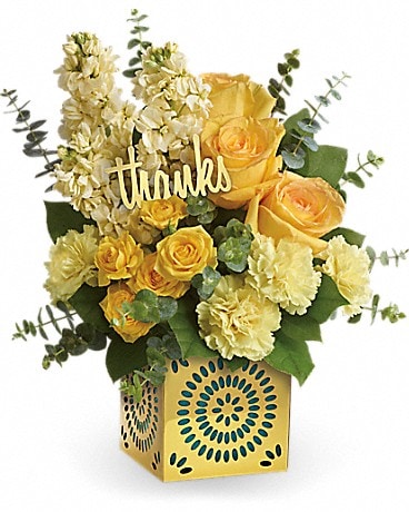 Teleflora's Shimmer Of Thanks Bouquet Bouquet