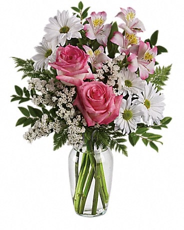 Florist's Choice Mini Bouquet with Roses – Susan Flowers