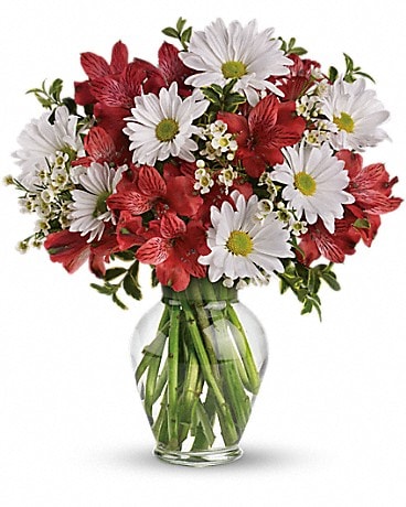 Modern Rose and Gerbera Daisy Bouquet