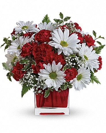 Red And White Delight by Teleflora Bouquet