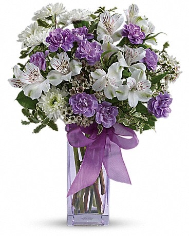 Teleflora's Lavender Laughter Bouquet