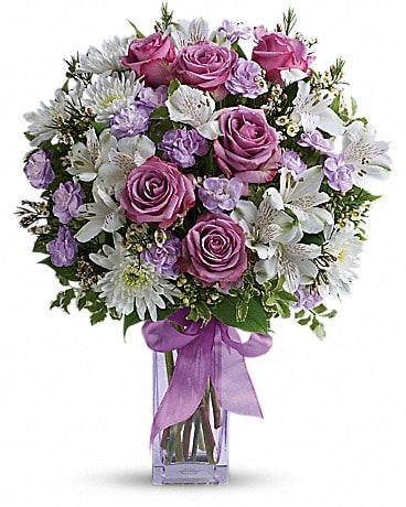 Teleflora's Lavender Laughter Bouquet in Kitchener ON - Raw Flowers